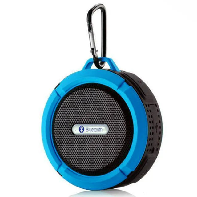 Waterproof Bluetooth speaker in Army Green with compact rectangular shape