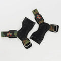 Adult athletic wristguards in black, camouflage, and red for gym workout and bodybuilding wrist protection