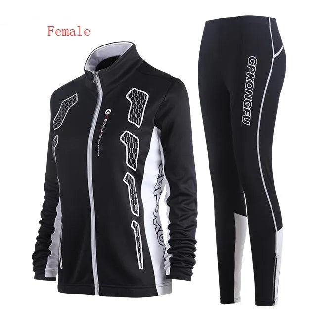 Spring autumn bicycle jersey long-sleeved suit for men women mountain bike team version coat
