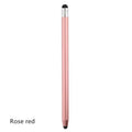 WK128 black metal double-tip capacitive stylus pen for touch screen phones and tablets