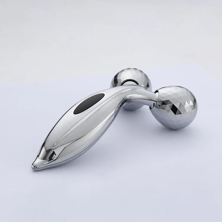 3D Roller Massager handheld deep tissue massager with USB charging cable for back neck shoulder leg pain relief