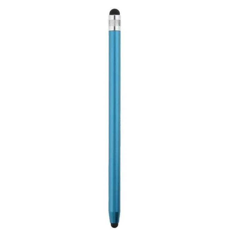 WK128 black metal double-tip capacitive stylus pen for touch screen phones and tablets