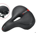 Bicycle cushion cover 25x21cm with spherical shock absorber seat in black red colour