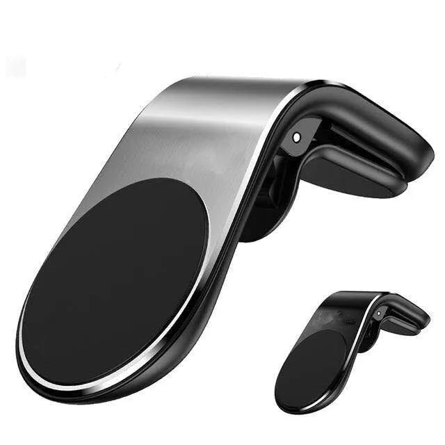 car bracket mobile phone holder for car outlet in black color