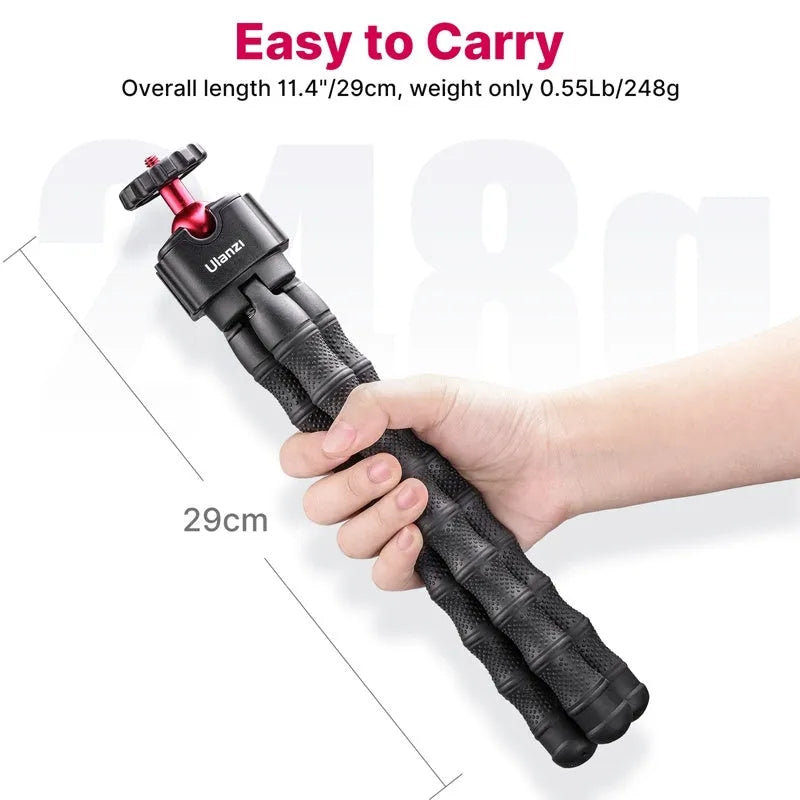 Multifunctional photography and video vlog suite with a tripod, shown in the selected 2985 set colour.