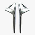 Pair of Tesla side camera protection shells in black, matte, red, silver, and white colours