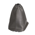 Black leather car shift lever dirt-proof cover for manual gearstick protection