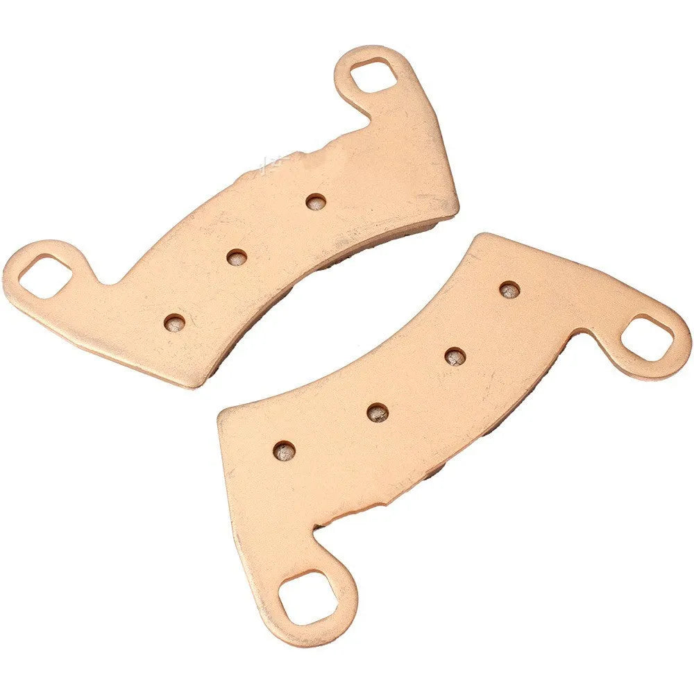 FA452 sintered brake pads for Polaris ATV and UTV vehicles showing two-piece set