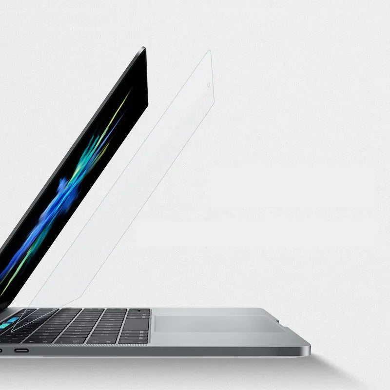 Matte screen protector film for MacBook Air and Pro models, anti-scratch and dust-proof, with hydrophobic coating