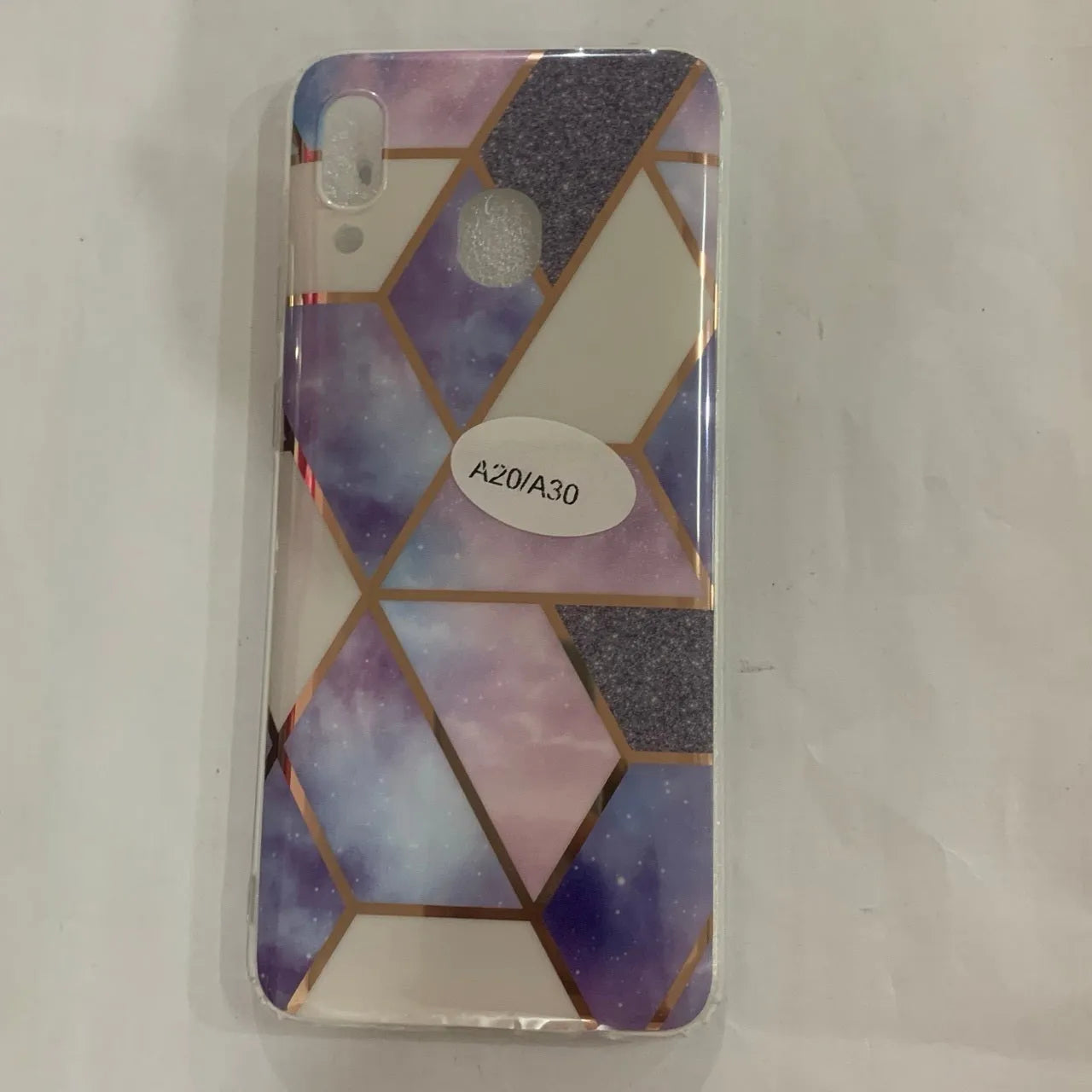 Electroplated marble pattern mobile phone case in TPU material for Huawei and Samsung smartphones