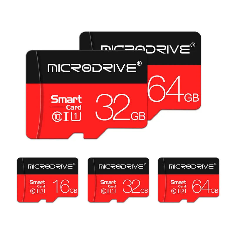 TF memory card microSD Class 10 with SD card holder for camera storage