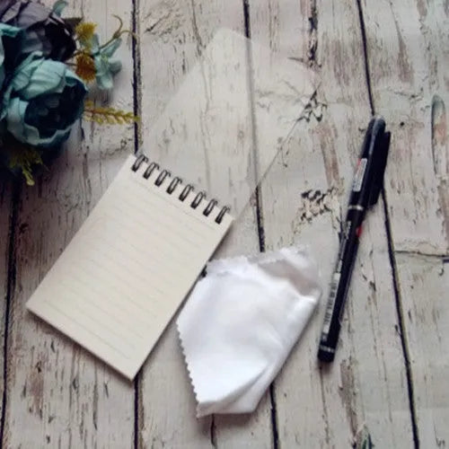 Business Intelligence notepad with spiral binding, PP cover, 45 sheets eco paper, pen and rag