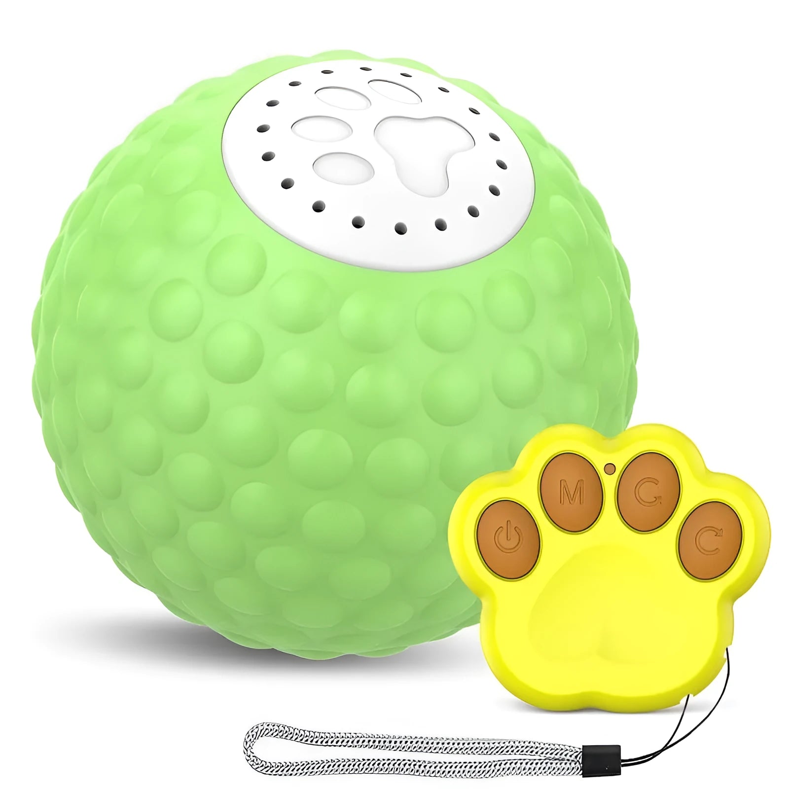 Remote control cat ball toy in blue colour with rolling movement
