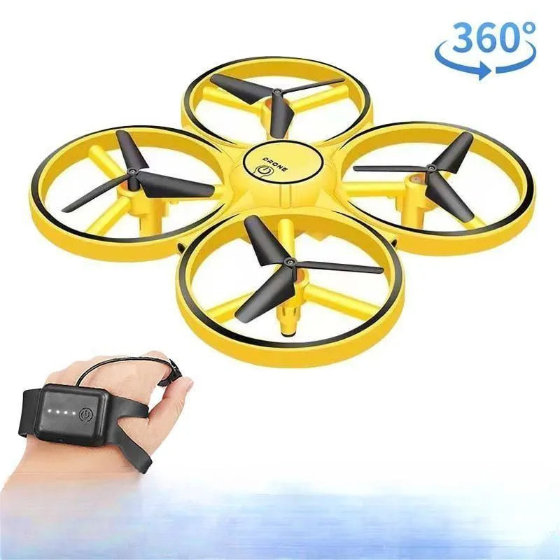 Intelligent gesture sensing flying saucer toy in ABS plastic, 17x17x4.5cm, for children aged 7-14
