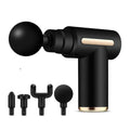 Direct Supply electric neck mask gun percussion massager in Black and Grey colour options with neck pad attachment