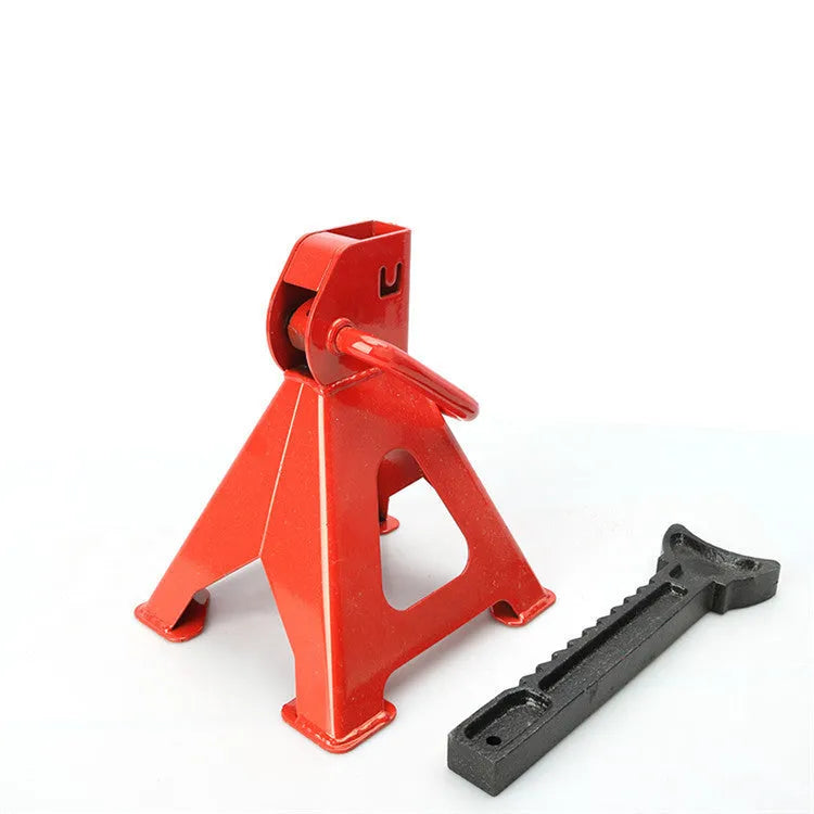 Thickened heavy-duty orange iron jack security bracket with 3-tonne capacity for auto repair