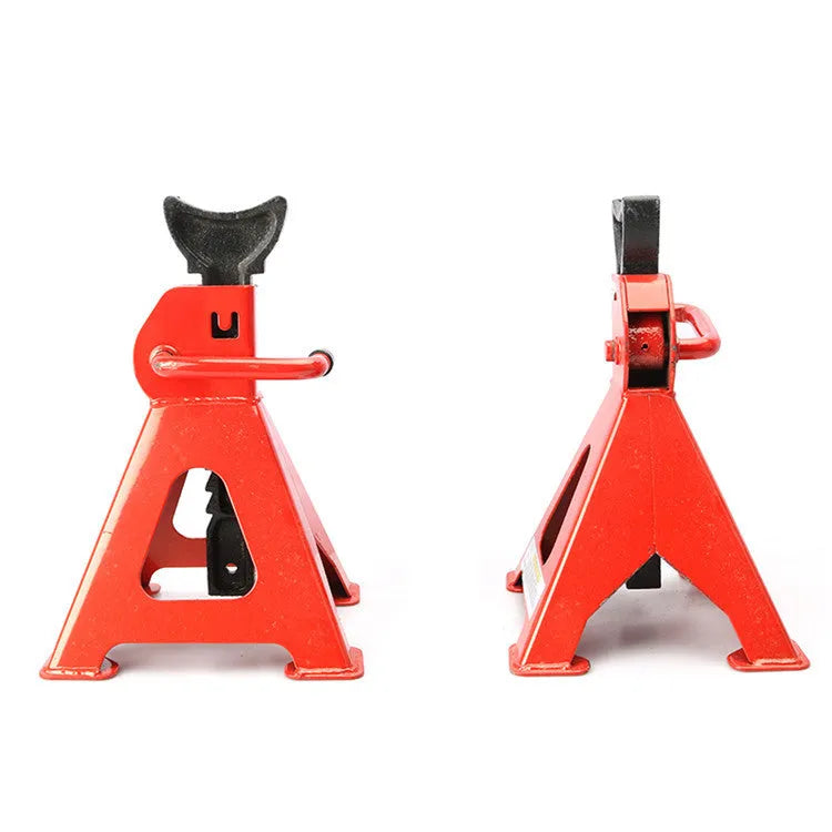 Thickened heavy-duty orange iron jack security bracket with 3-tonne capacity for auto repair