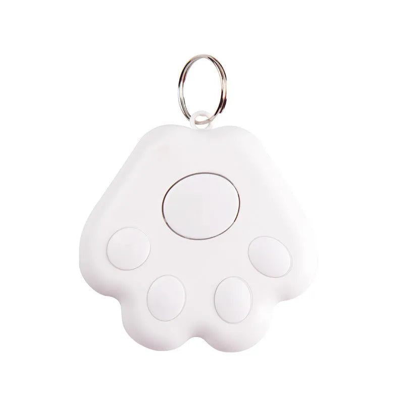 Dog paw shaped Bluetooth anti-lost device pendant with selfie remote function in multiple colours