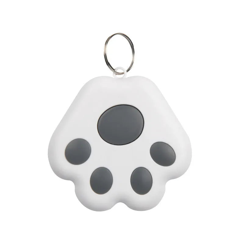 Dog paw shaped Bluetooth anti-lost device pendant with selfie remote function in multiple colours