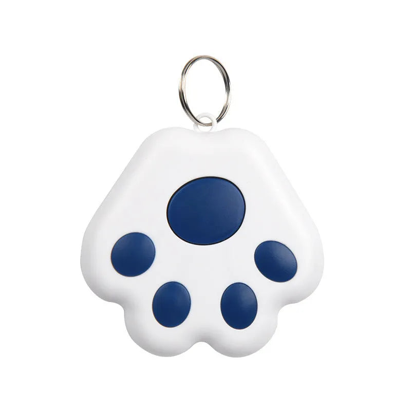 Dog paw shaped Bluetooth anti-lost device pendant with selfie remote function in multiple colours