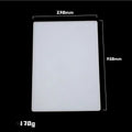 Silicone mold with folder, drawing board, and mirror shapes in two style options A and B