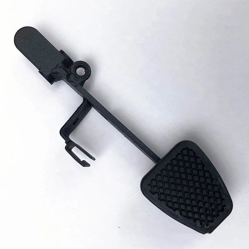 Black metal accelerator and brake pedal set for four-wheel off-road mountain kart modification