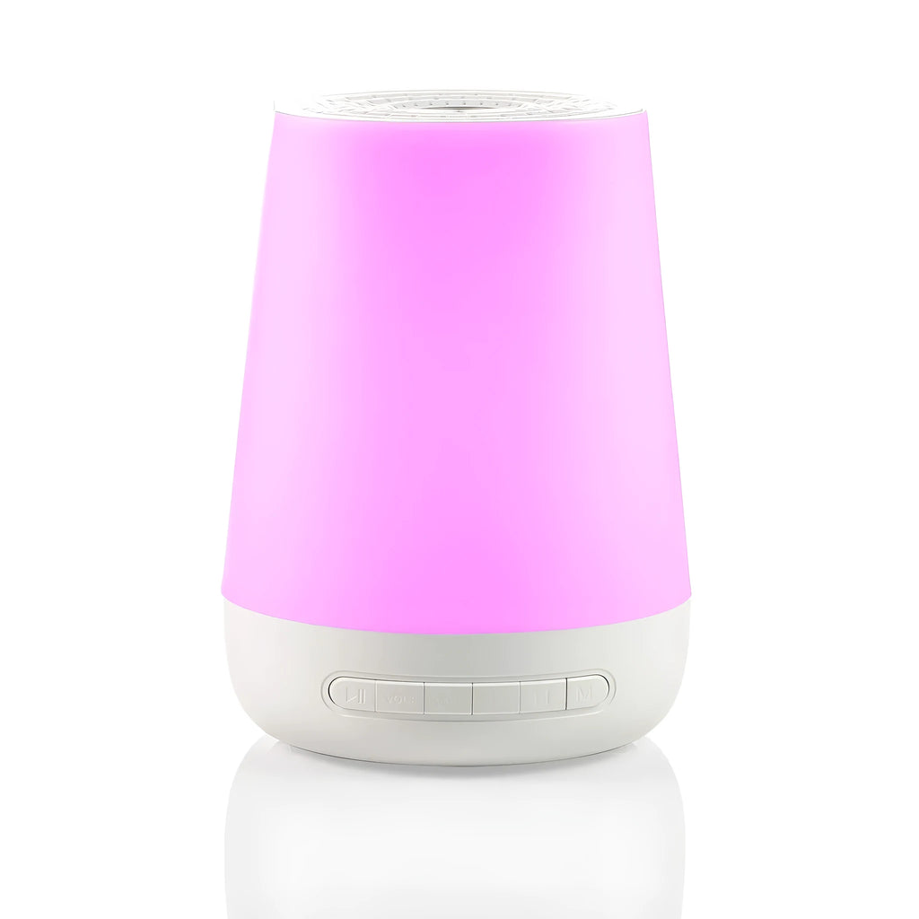 White noise sleep instrument with colourful touch night light and ABS body