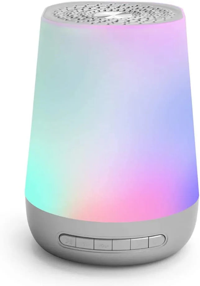 White noise sleep instrument with colourful touch night light and ABS body