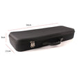 Black EVA fishing tackle bag for rods and reels, F50 long model