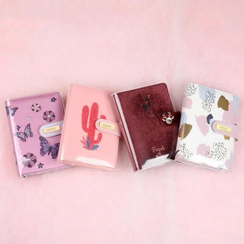 Transparent EVA book jacket for A6 loose-leaf hand ledger, size 311x198mm, clear cover protection