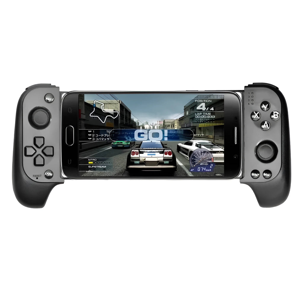 Cytec wireless Bluetooth telescopic game controller for mobile phones in black and red blue colours