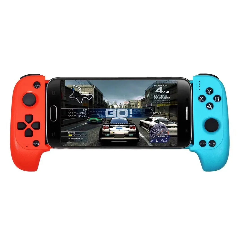 Cytec wireless Bluetooth telescopic game controller for mobile phones in black and red blue colours