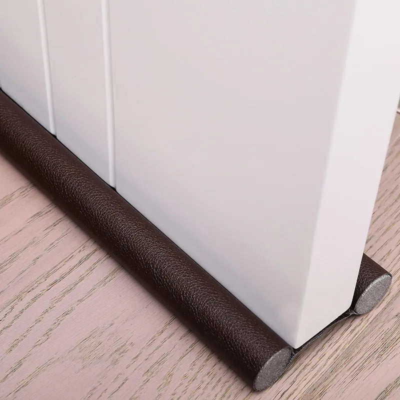 96cm flexible door bottom sealing strip in black for draft and noise protection