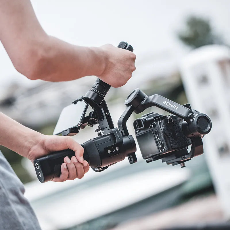 PGYTECH aluminium alloy pot holder adaptor for DJI Ronin gimbal and iPhone on a tripod