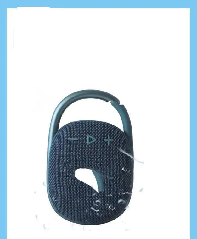 Portable Bluetooth wireless speaker in pink, blue, black, red, silver grey, or green colour options