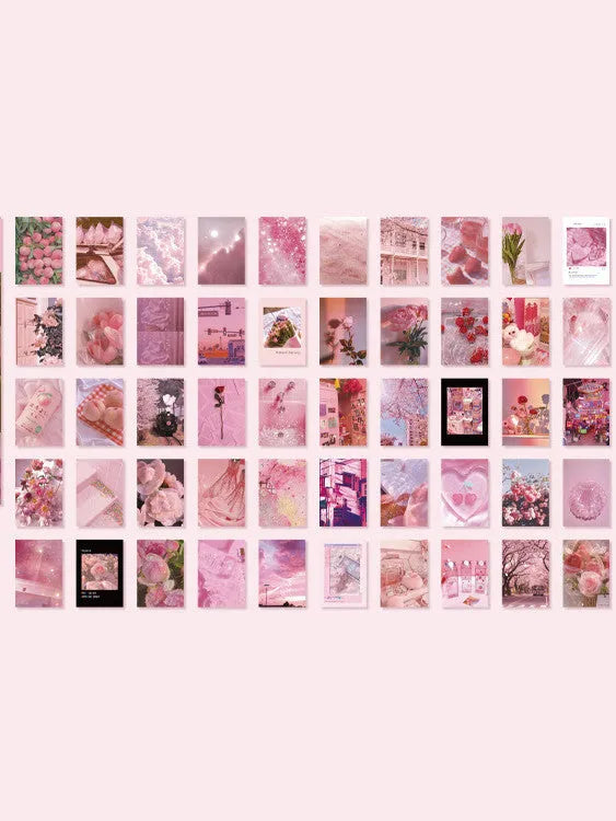 Sticker book with 50 hand-tearable 4x6cm paper stickers in seven colour options for craft decoration
