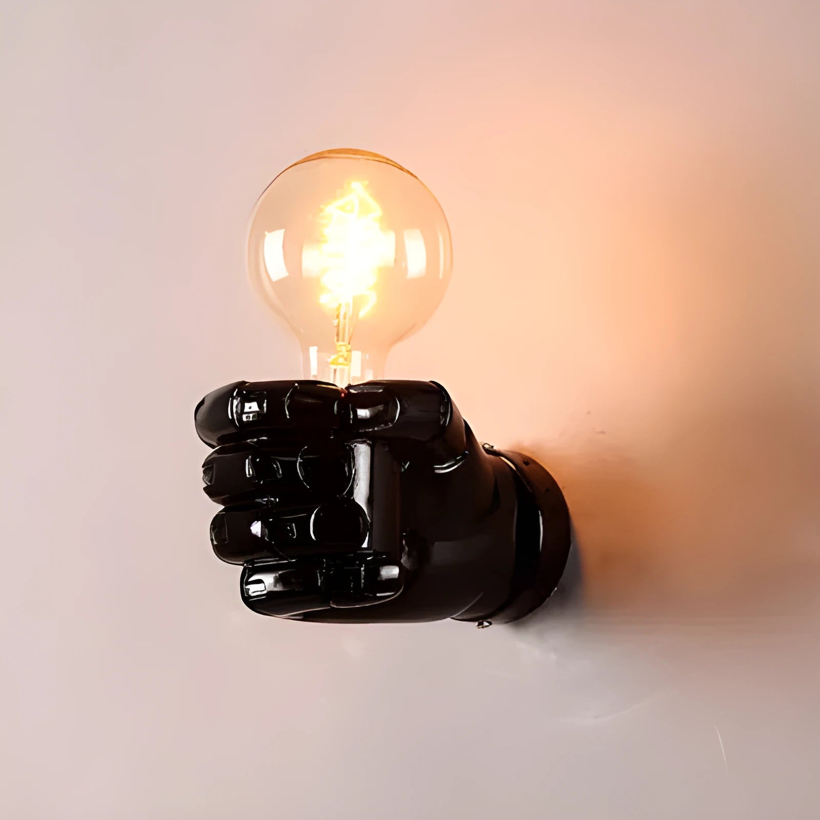 Creative Fist Wall Lamp resin decorative light fitting for bar restaurant corridor background decoration