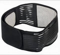 Self-heating magnetic waist protection belt in elastic cloth for lumbar muscle strain patients