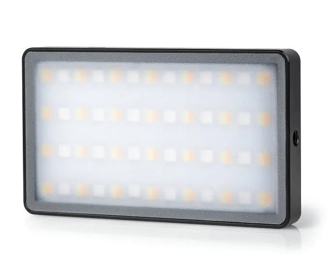 Weeylight RB08P RGB pocket LED fill light with 28 colour-changing beads and universal 1/4-inch mount