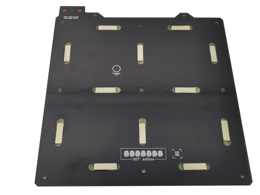 Prusa Mini hot bed MK3S magnetic 24V 120W PEI plate with thermistor and power cord