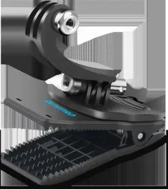 360-degree rotation backpack clip clamp made of ABS and aluminum alloy for GoPro Hero and Xiaomi Yi cameras