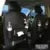 PU leather car seat back organiser bag in multiple colours with storage compartments
