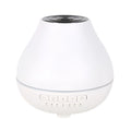 White round Bluetooth humidifier aroma diffuser with night light and speaker