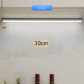 White LED hand-scanning induction cabinet lamp strip with rechargeable wireless design for kitchen or wardrobe use