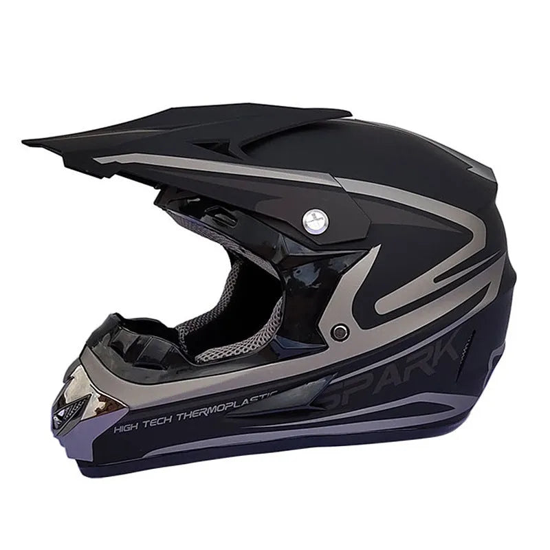 ABS off-road helmet in Asian size M, colour Asian Blue, for cross-country and mountain bike riding