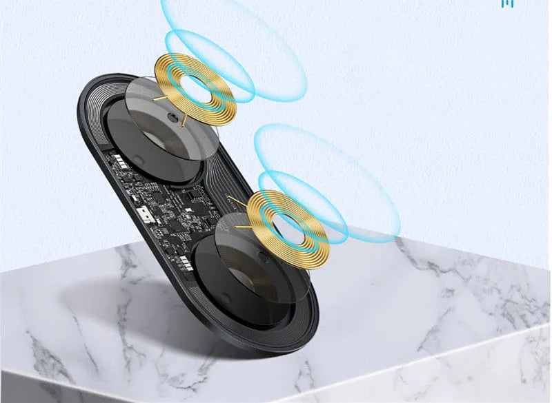 Baseus Minimalist Two-in-One Wireless Charger Pro Version for phone and AirPods charging