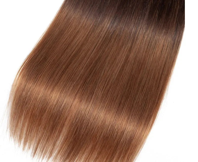 European and American real hair weave wig machine-made for ladies medium long hair 10-26 inch