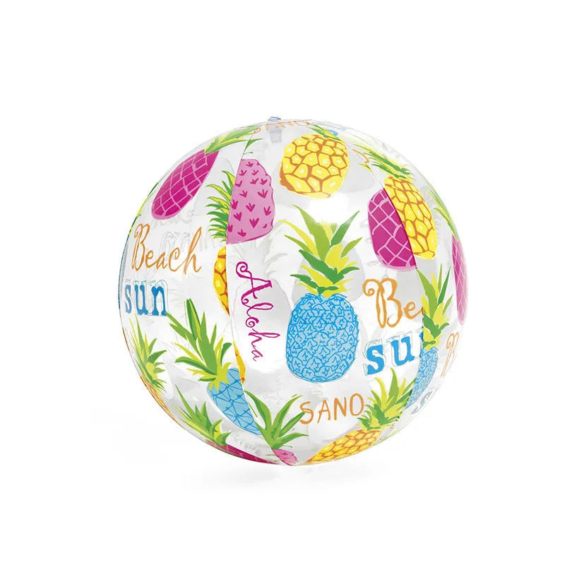 Inflatable round PVC ocean ball pool toy set for children aged 3-6 with swimming ring and balls 132cm