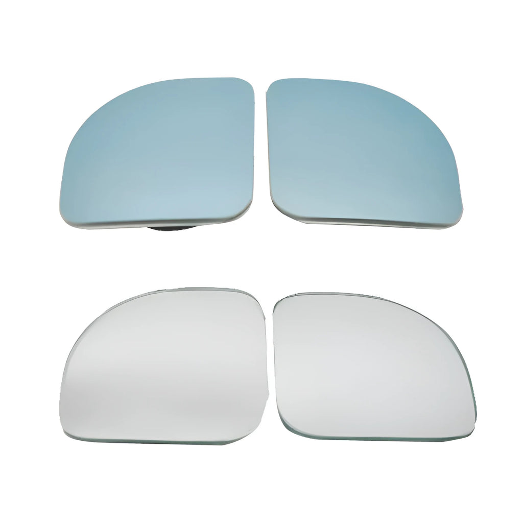 Frameless fan-shaped round blind spot mirror for car side view, model DM-074