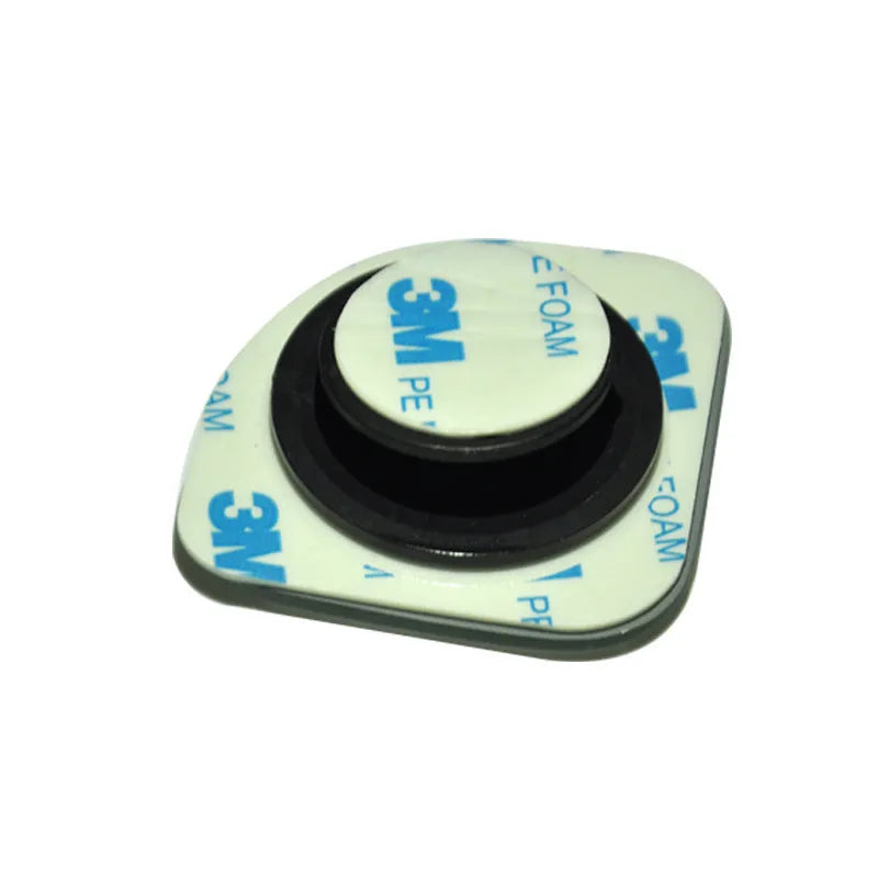 Frameless fan-shaped round blind spot mirror for car side view, model DM-074